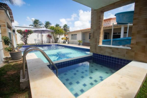 Carpediem - Casa na beira mar com Toboágua e vista para as dunas de Genipabu